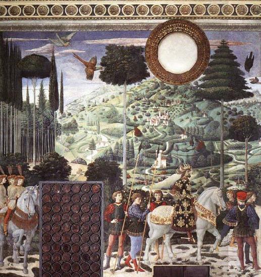 GOZZOLI, Benozzo Procession of the Middle King china oil painting image